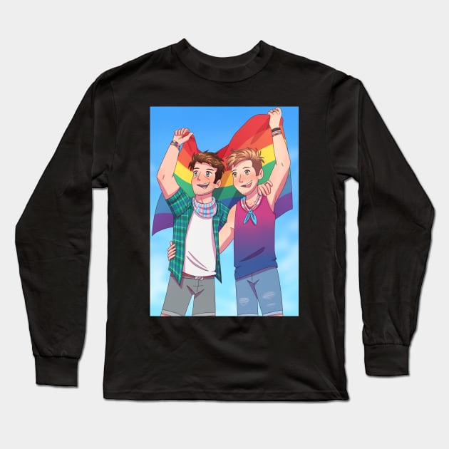 Pride Long Sleeve T-Shirt by archervale